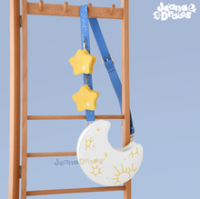 Load image into Gallery viewer, Moon and Stars Dangle Bag Set