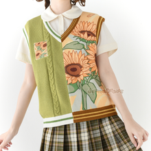 Load image into Gallery viewer, Sunflower Sweater Vest