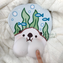 Load image into Gallery viewer, Lakko Otter Squishy Cheeks Mousepad