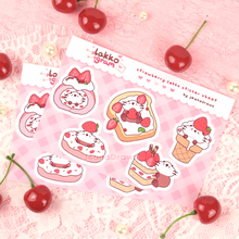 Load image into Gallery viewer, Lakko Strawberries Sticker Sheet
