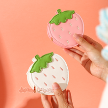 Load image into Gallery viewer, Strawberry Dangle Coin Pouch