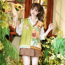 Load image into Gallery viewer, Sunflower Sweater Vest