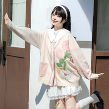 Load image into Gallery viewer, Tulip Letter Cardigan