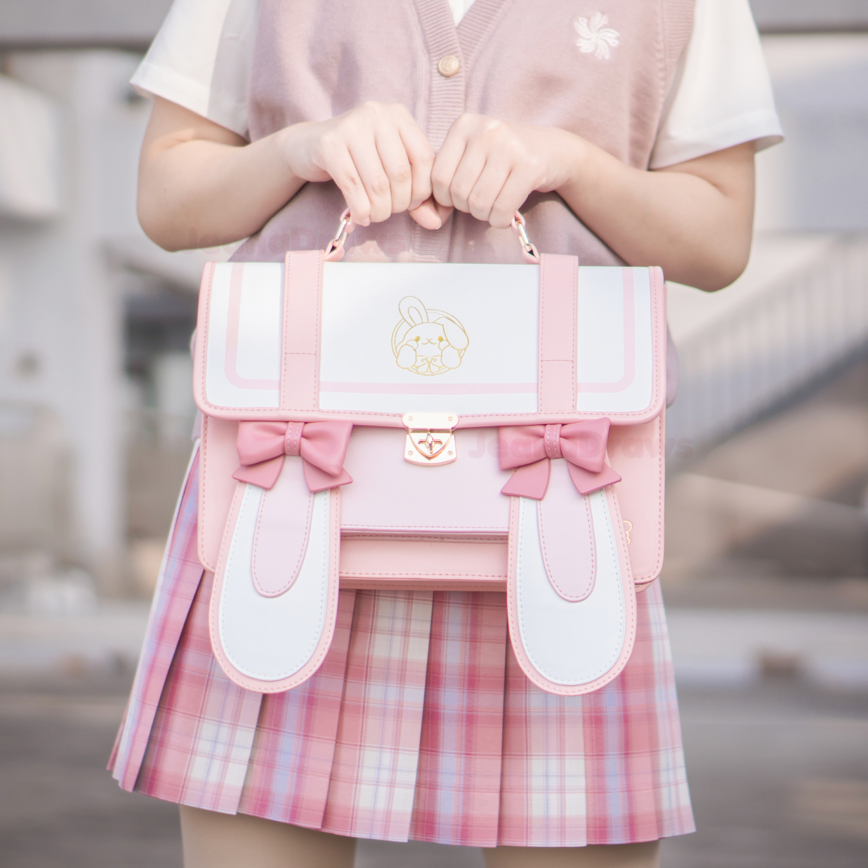 bunny ears leather backpack Bunny Ear Bag