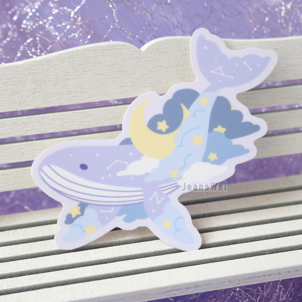 Dream Whale Sticker