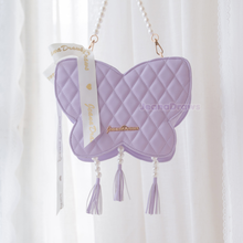 Load image into Gallery viewer, Butterfly Quilted Handbag
