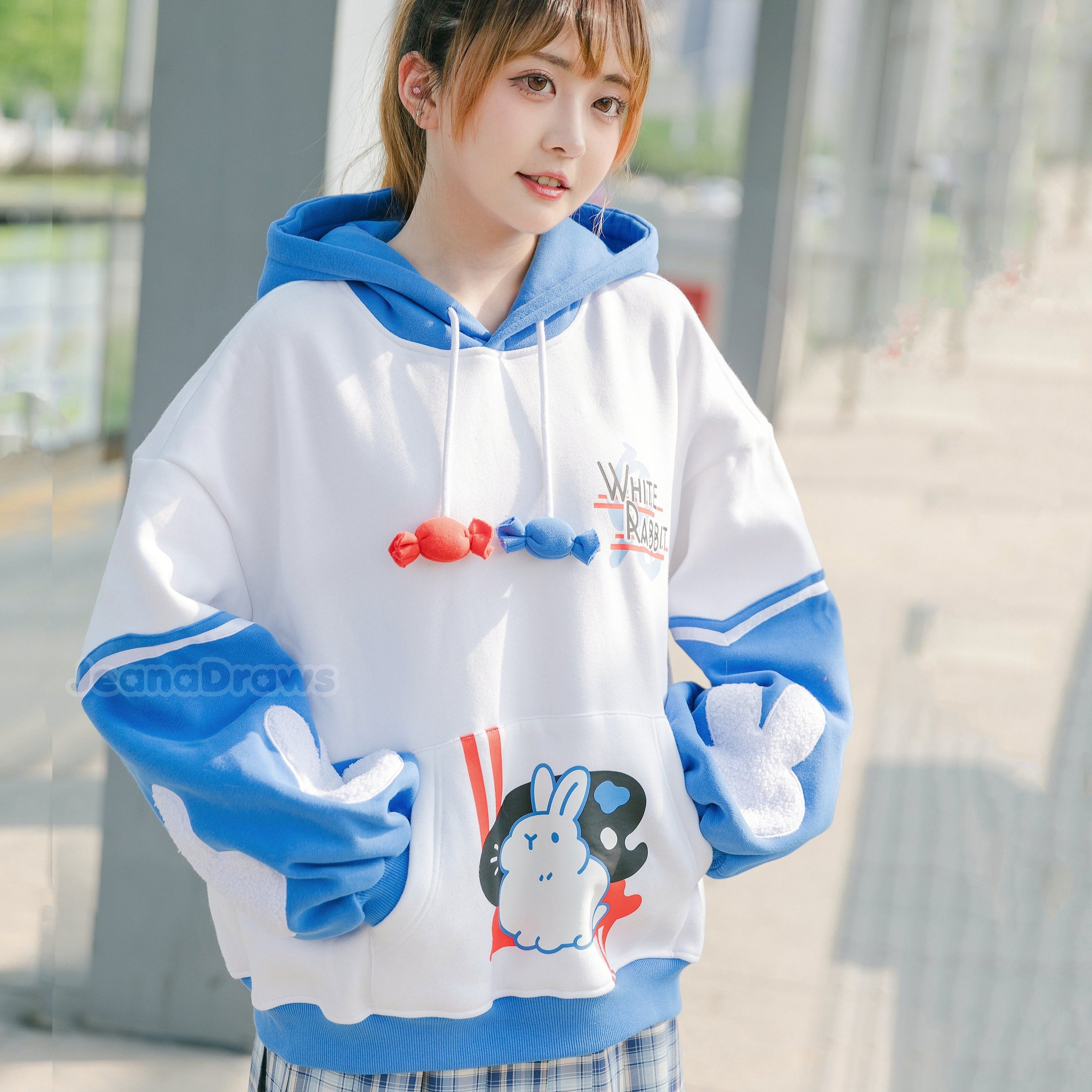 [PREORDER] White Rabbit Candy Hoodie