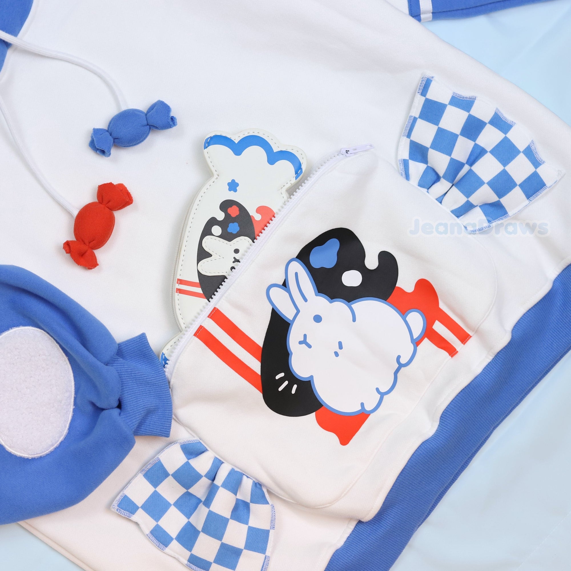 [PREORDER] White Rabbit Candy Hoodie