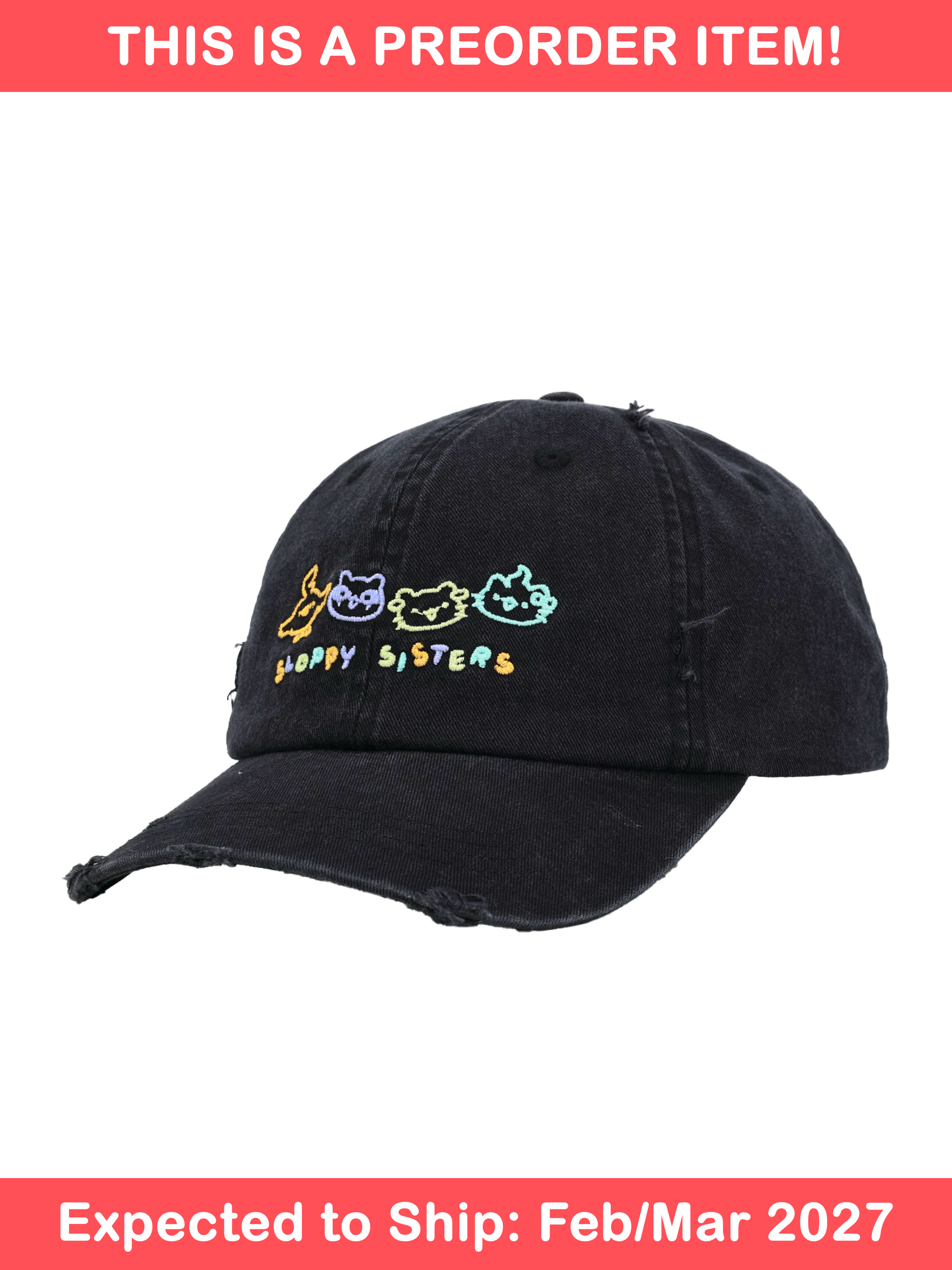 [PREORDER] Sloppy Sisters Distressed Cap