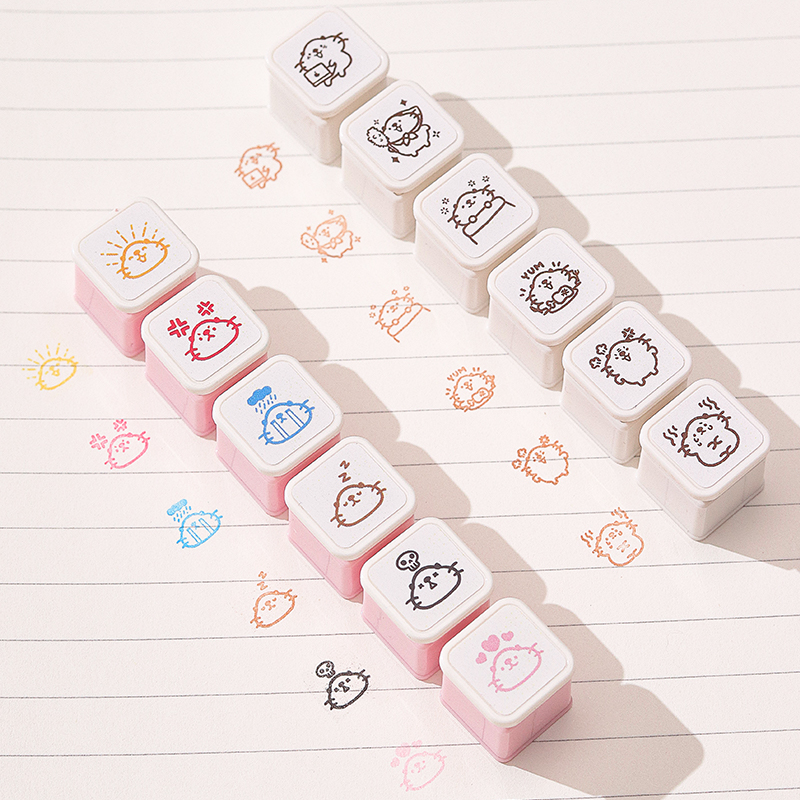 Lakko Otter Button Stamp - Dailies