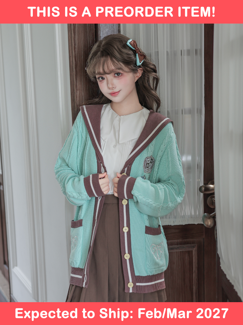 [PREORDER] Mint Cardigan