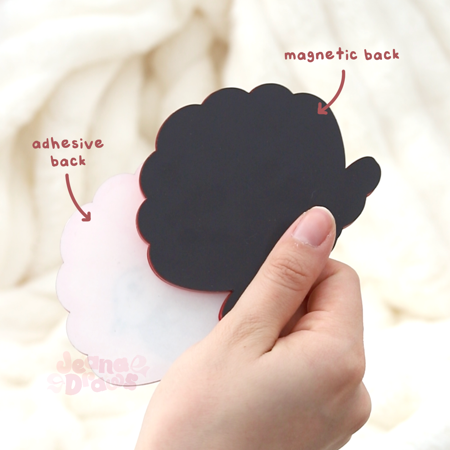 Significant Otters Keychain Set + Holder