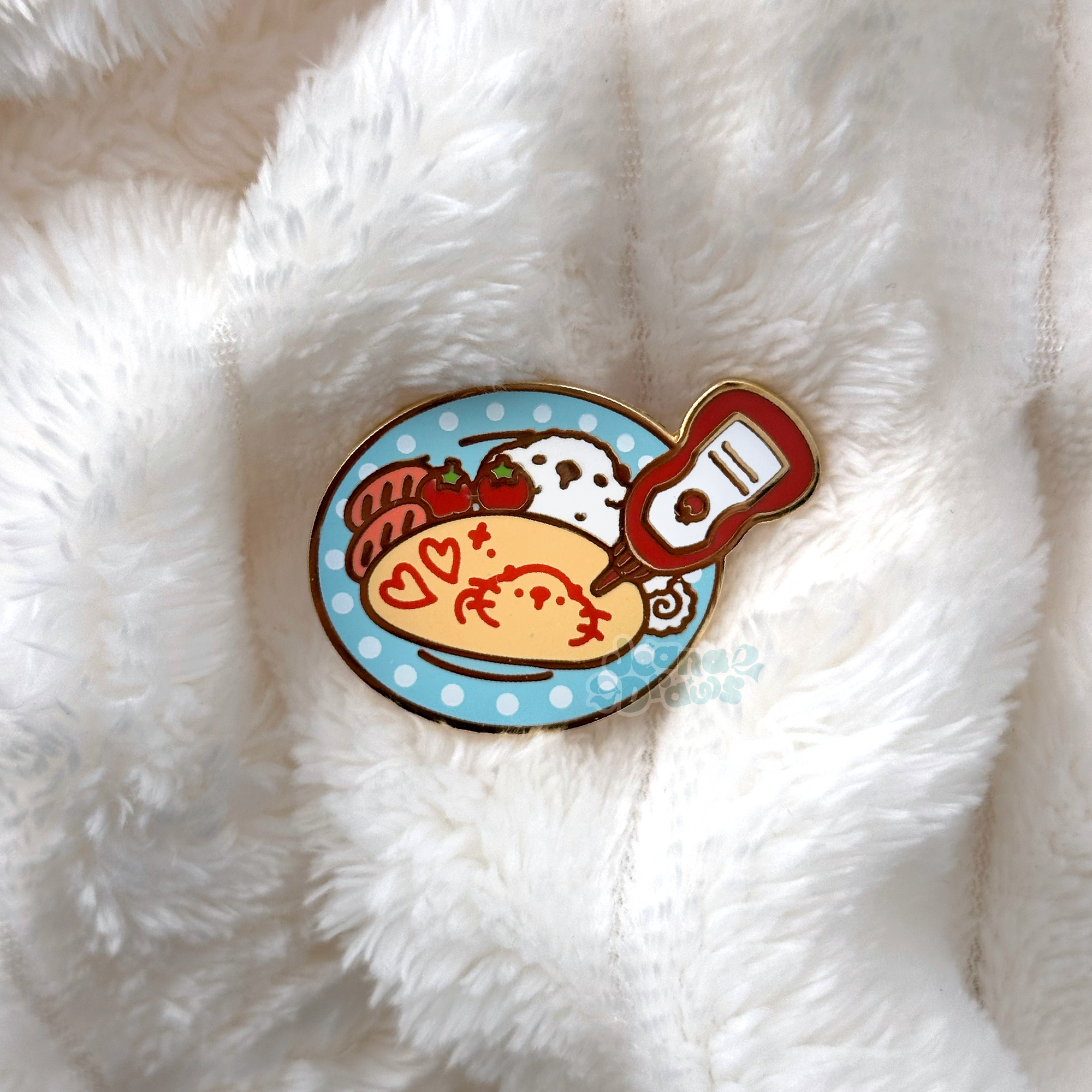 Jul Patreon Pin - Omurice Lakko