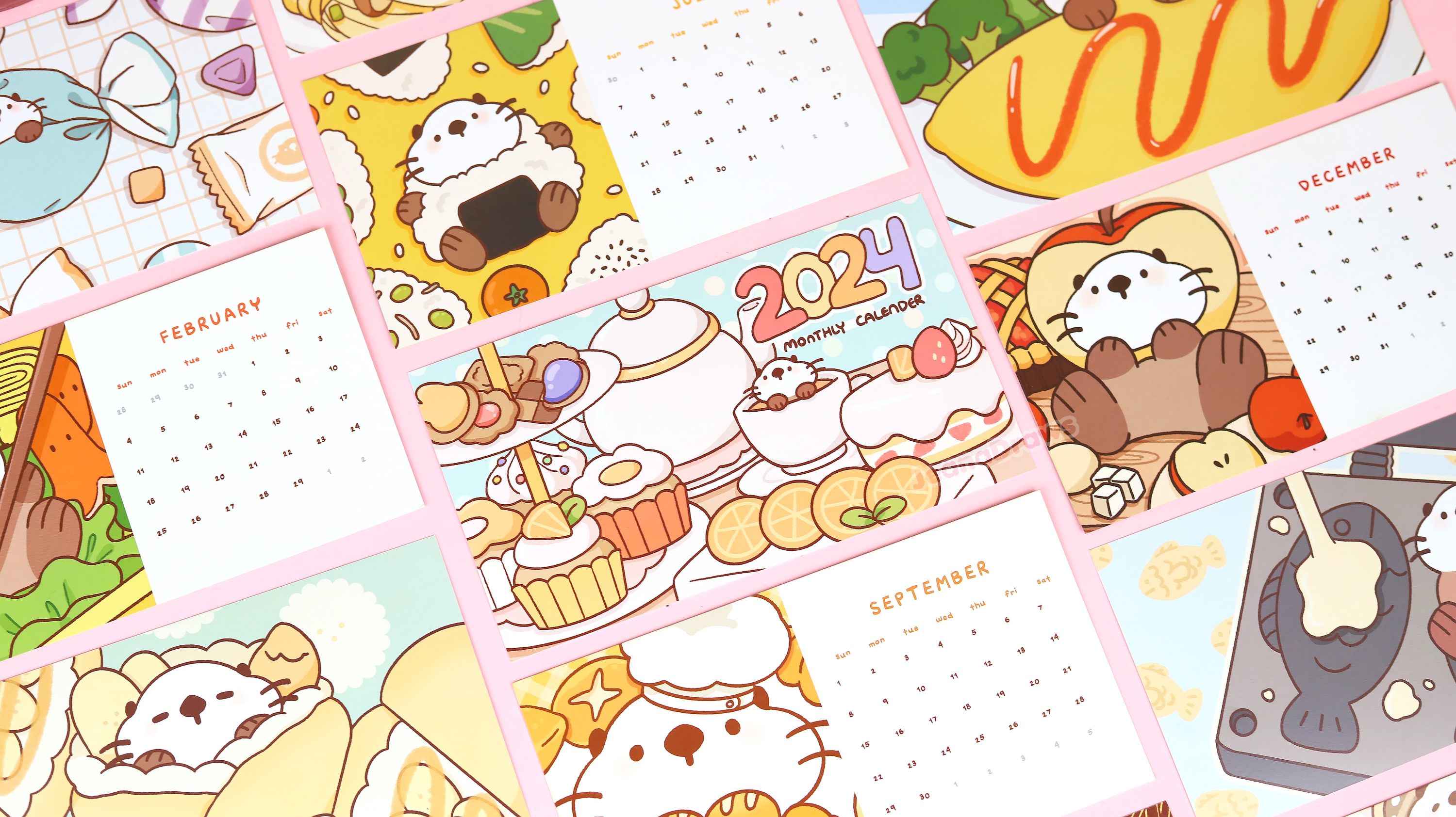 2024 Lakko Acrylic Calendar