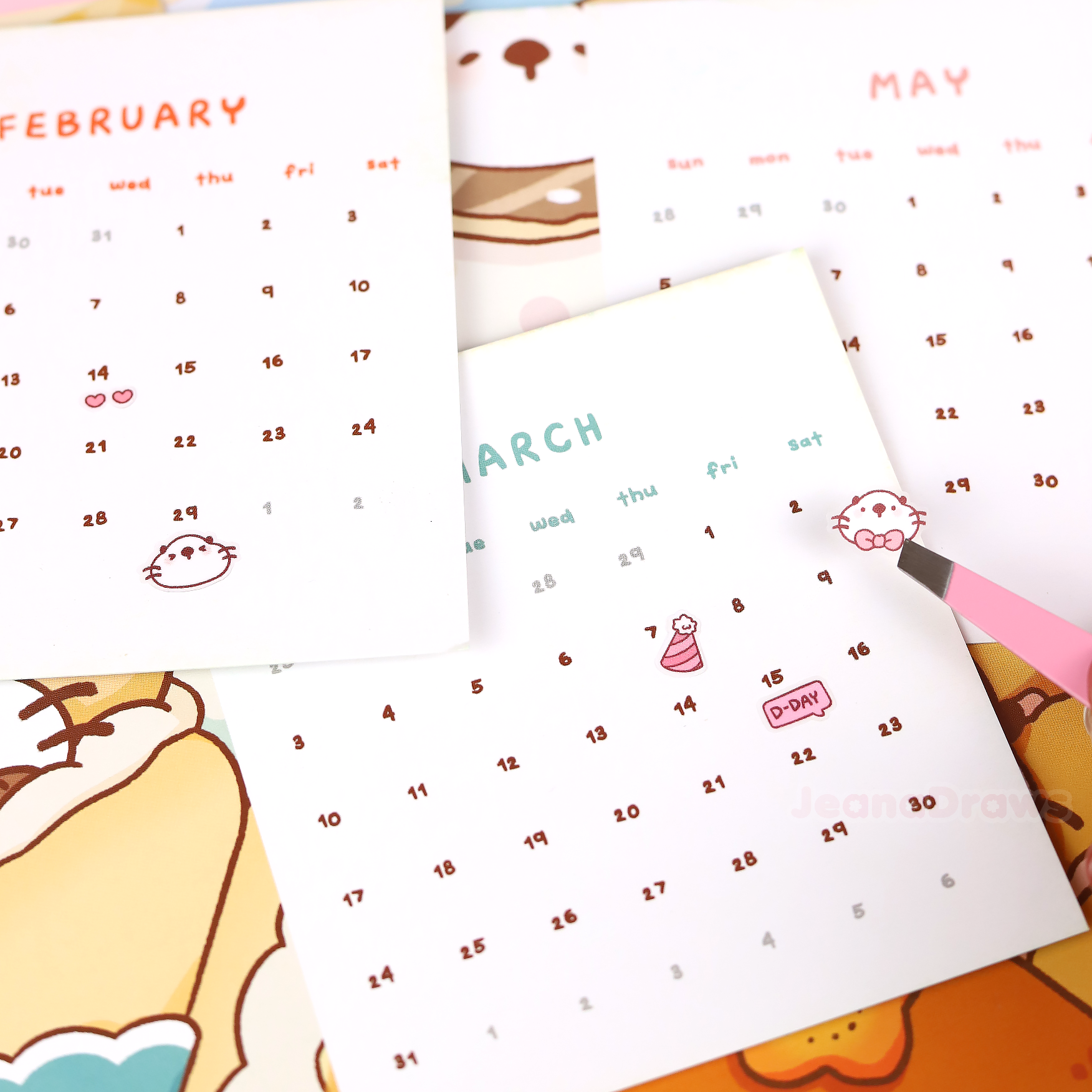 2024 Lakko Acrylic Calendar