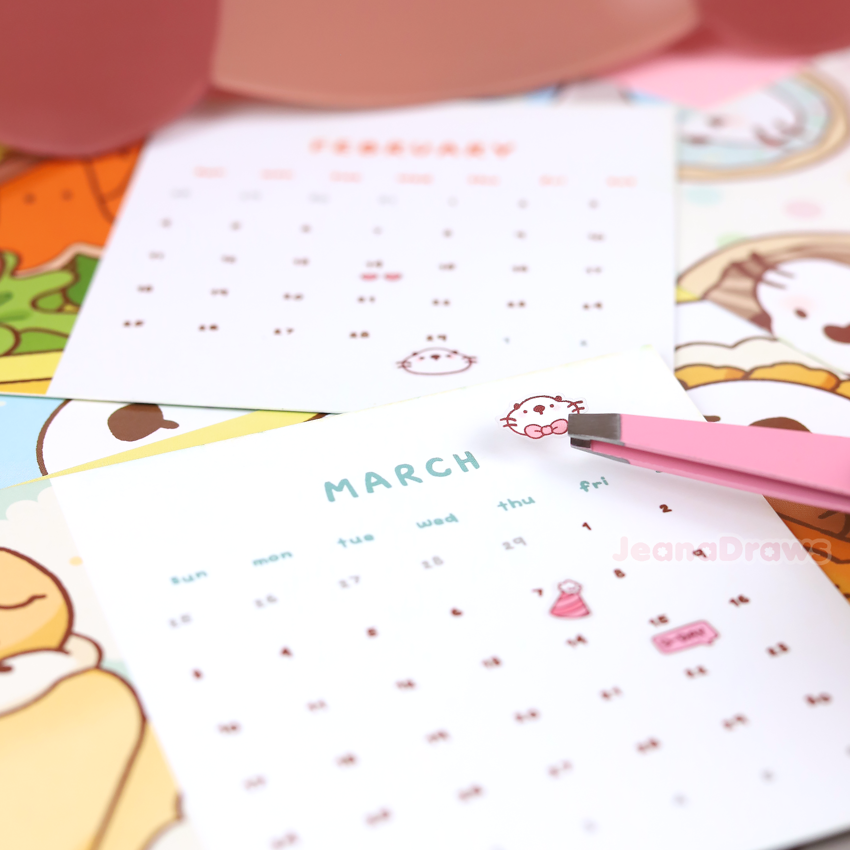 2024 Lakko Acrylic Calendar