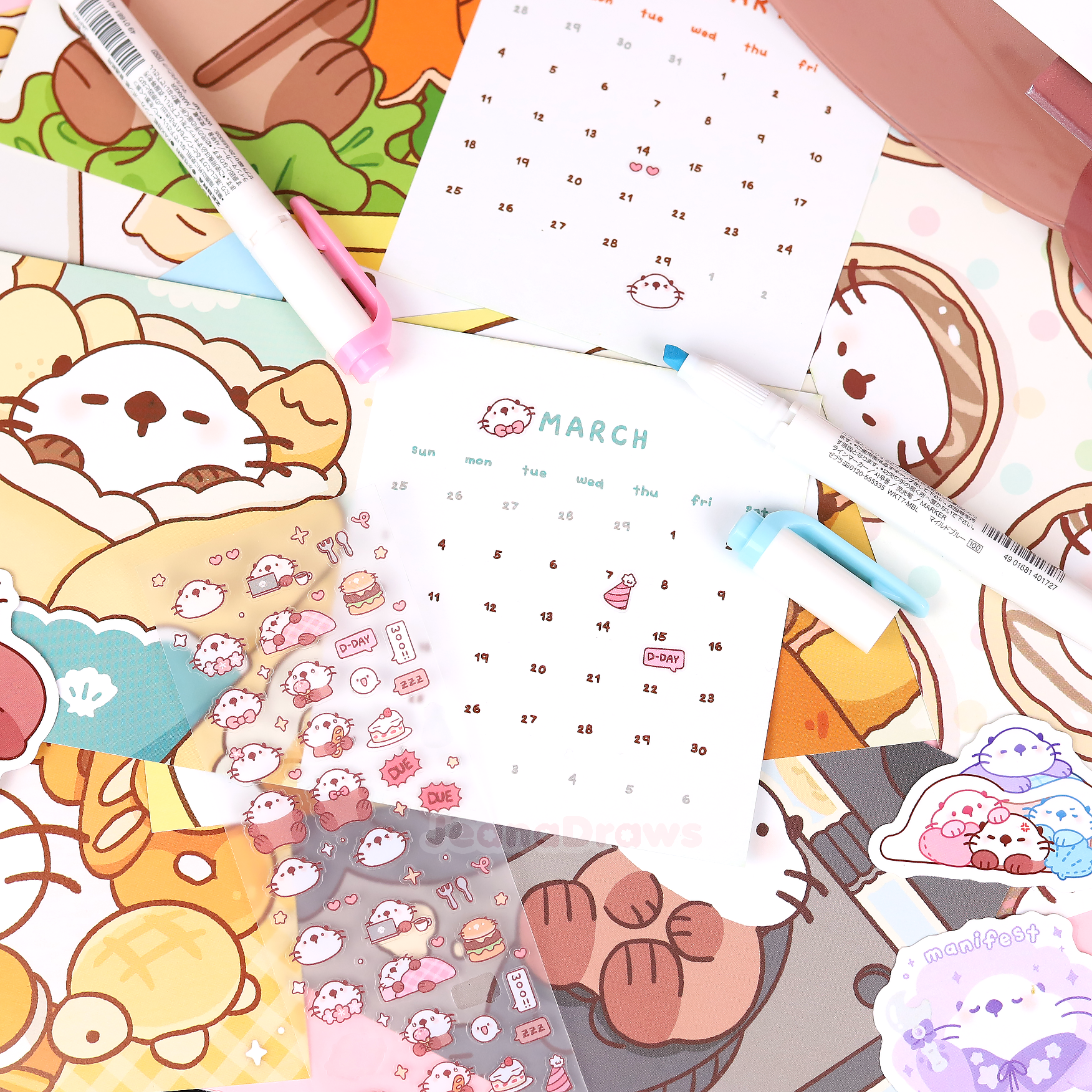 2024 Lakko Acrylic Calendar