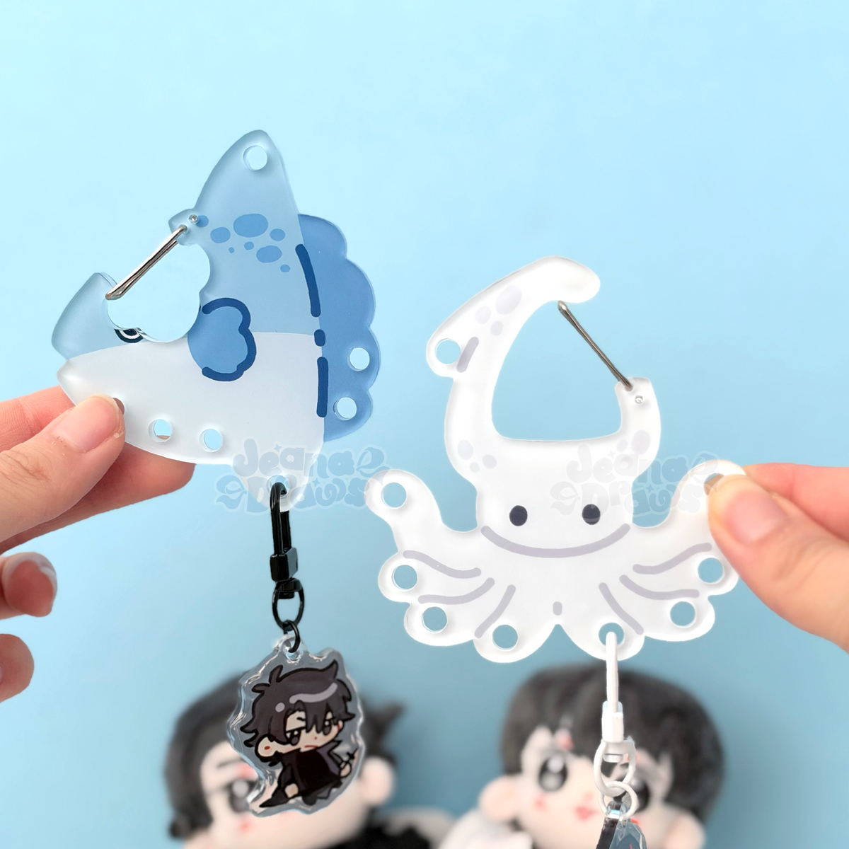 Mola Mola Acrylic Carabiner