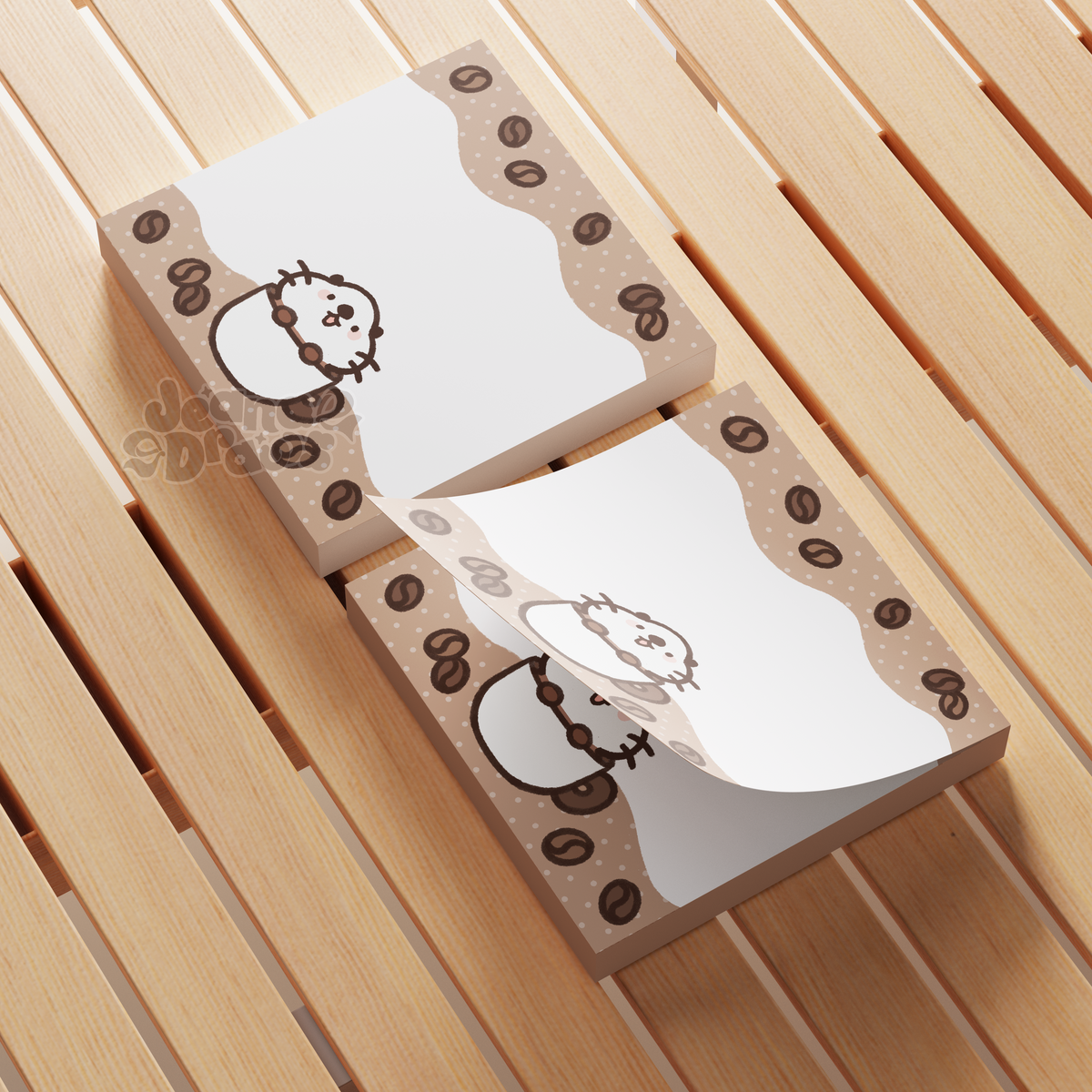 Coffee Sticky Note Pad