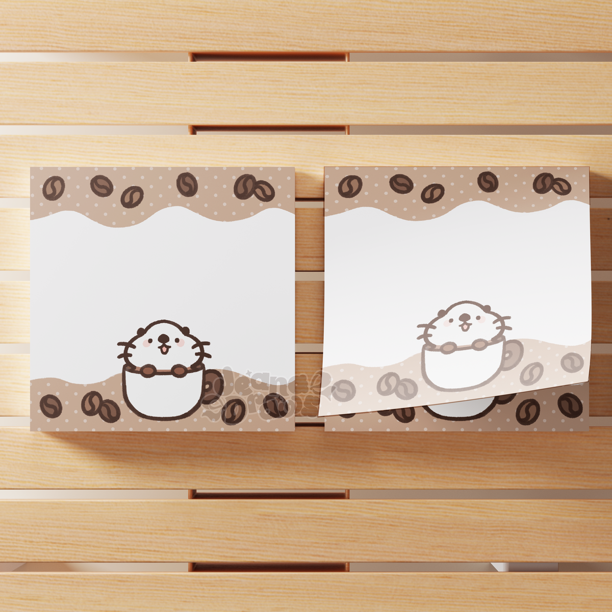 Coffee Sticky Note Pad