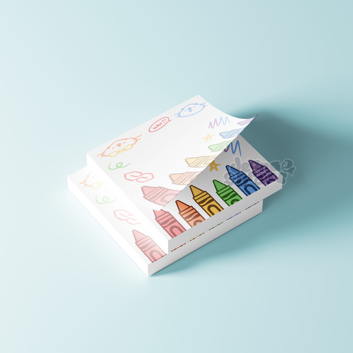 Doodles Sticky Note Pad
