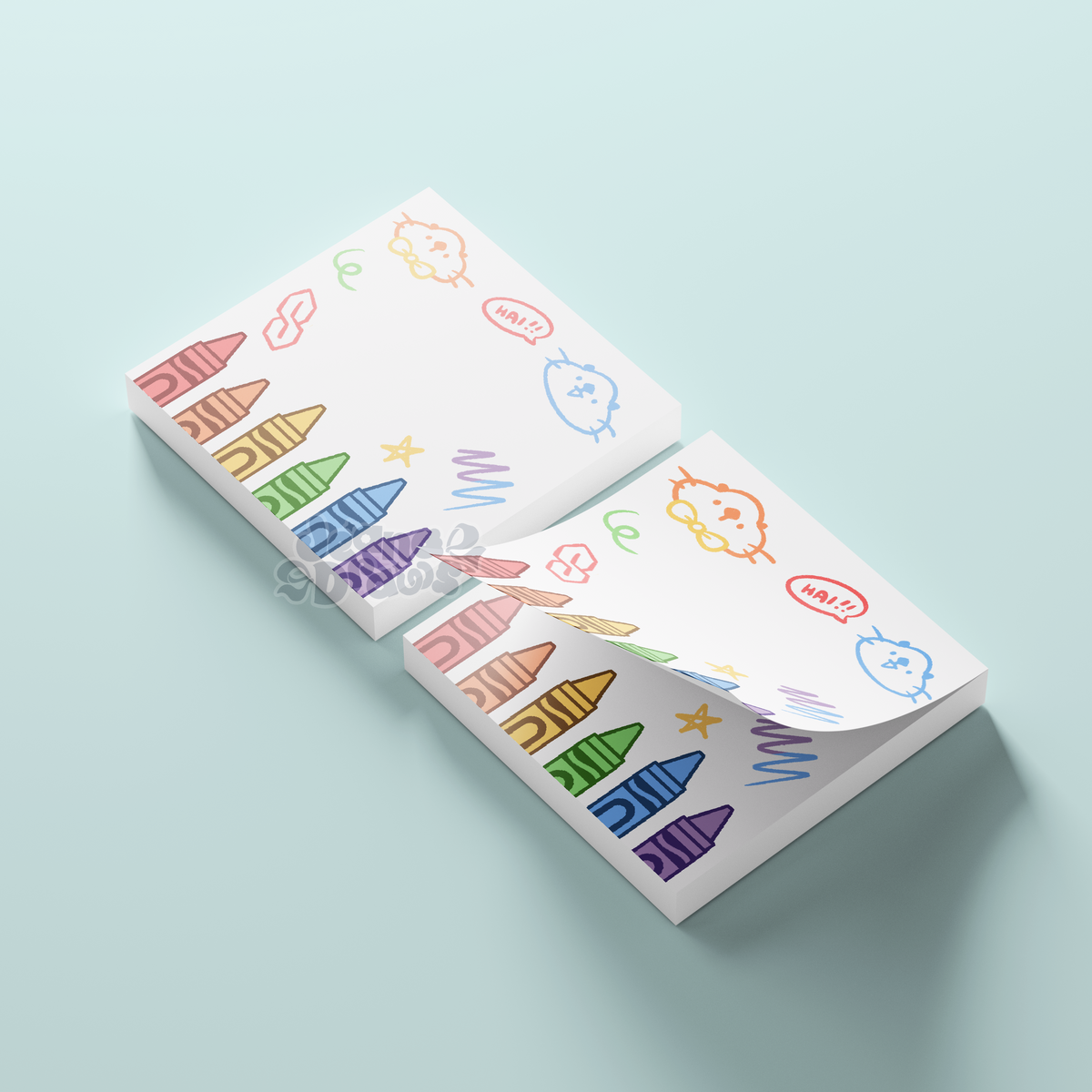 Doodles Sticky Note Pad