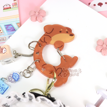 Load image into Gallery viewer, Dachshund Acrylic Carabiner
