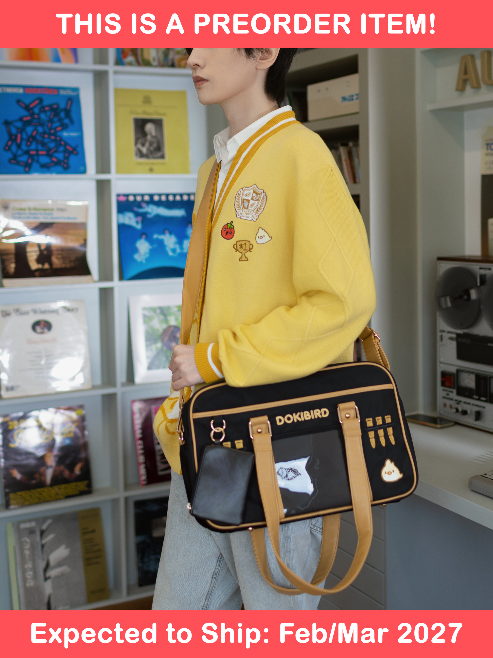 [PREORDER] Dokibird School Bag