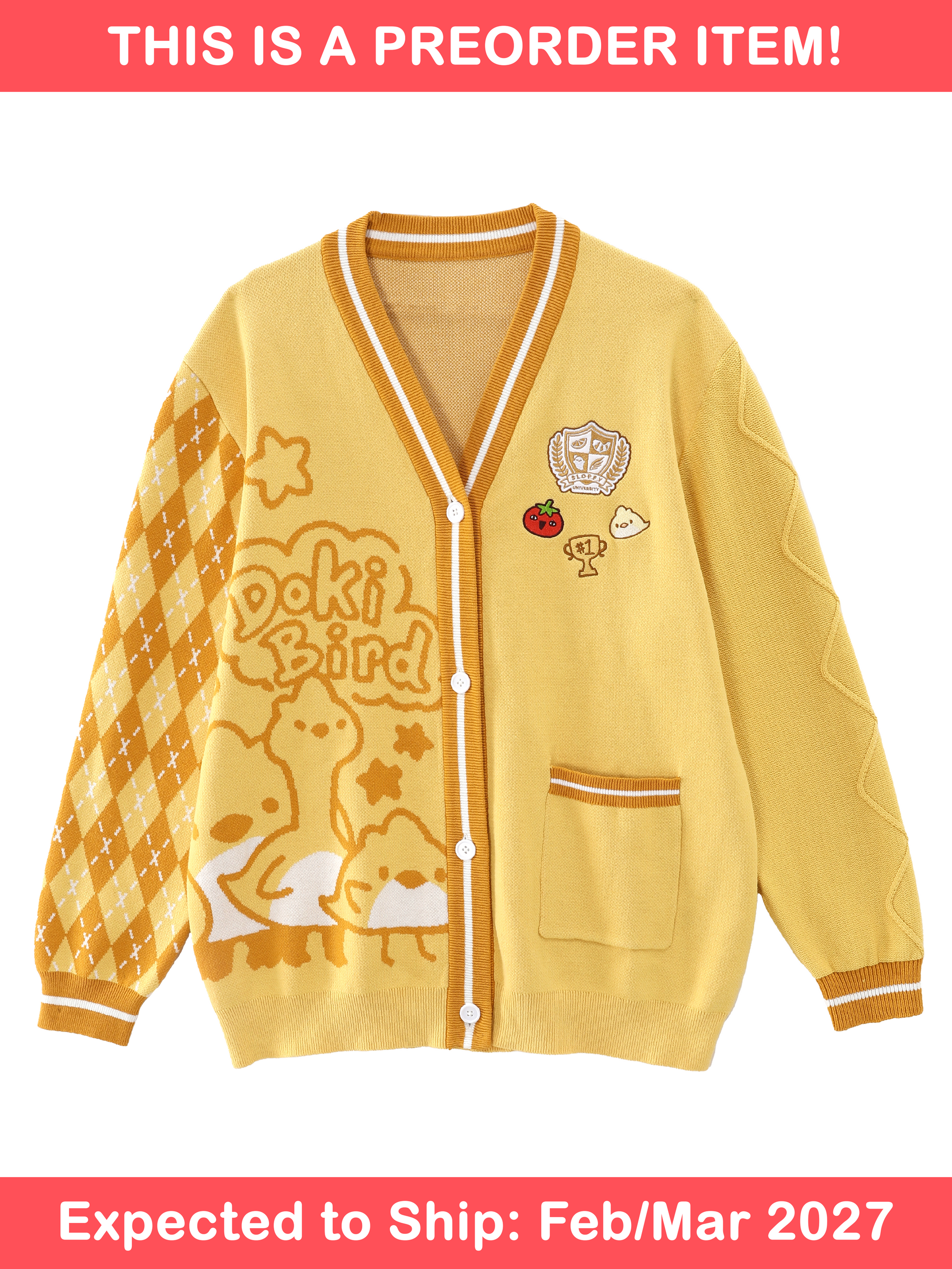 [PREORDER] Dokibird Cardigan