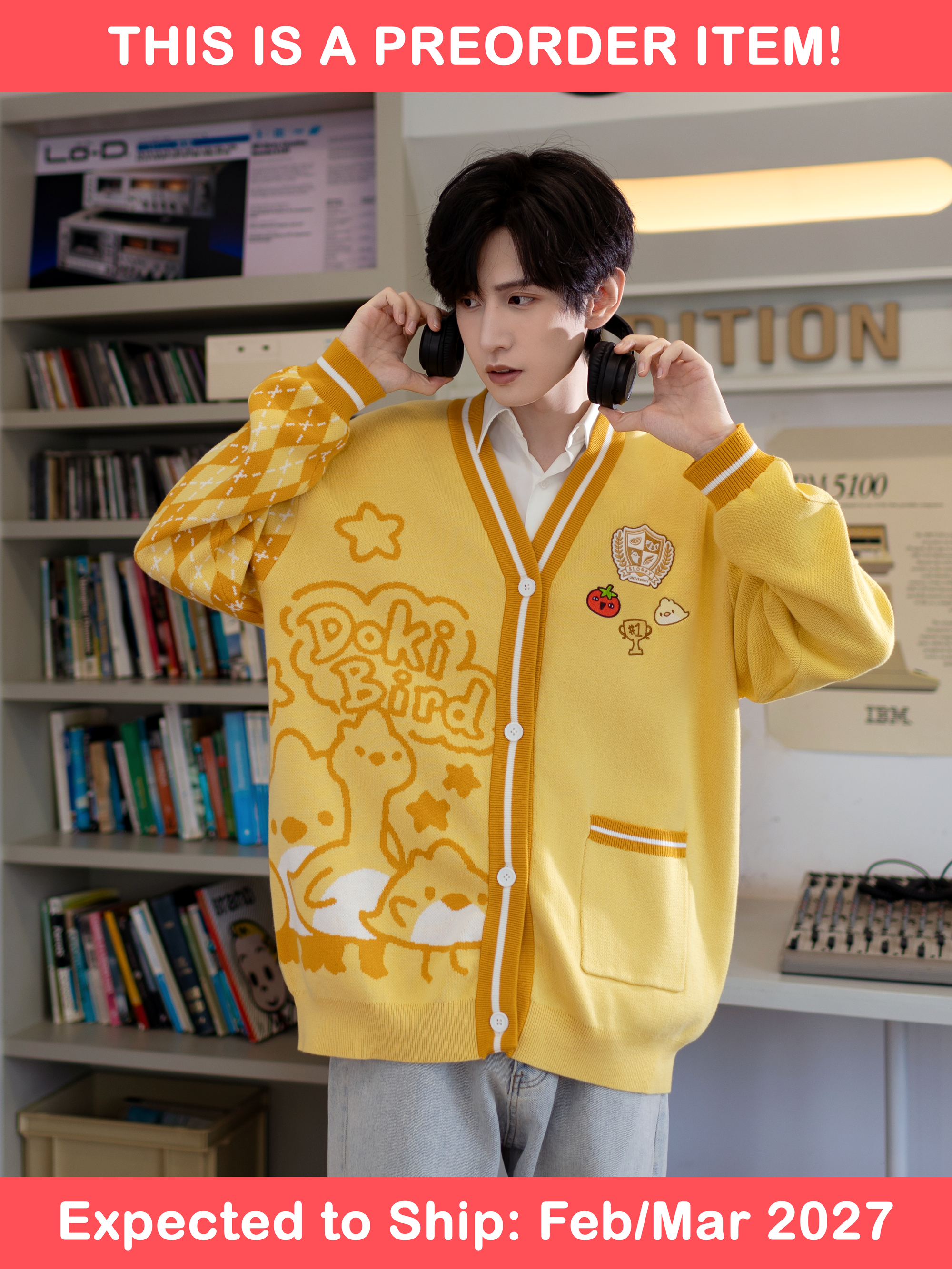 [PREORDER] Dokibird Cardigan