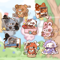 Patchwork Pals Enamel Pin