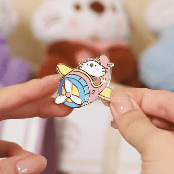 Sep Patreon Pin - Aviator Lakko