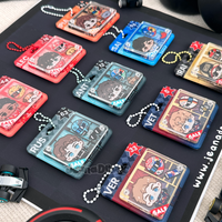 Toy "Box Box" Layered Keychain