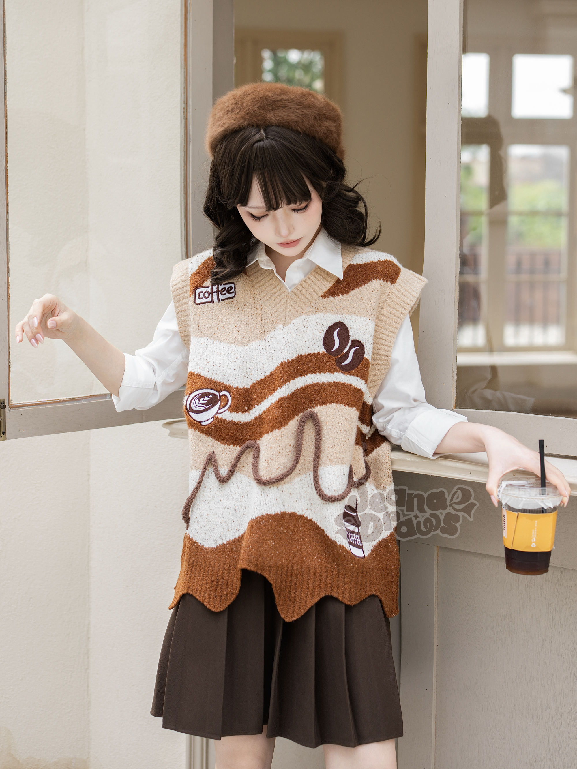Cappuccino Sweater Vest