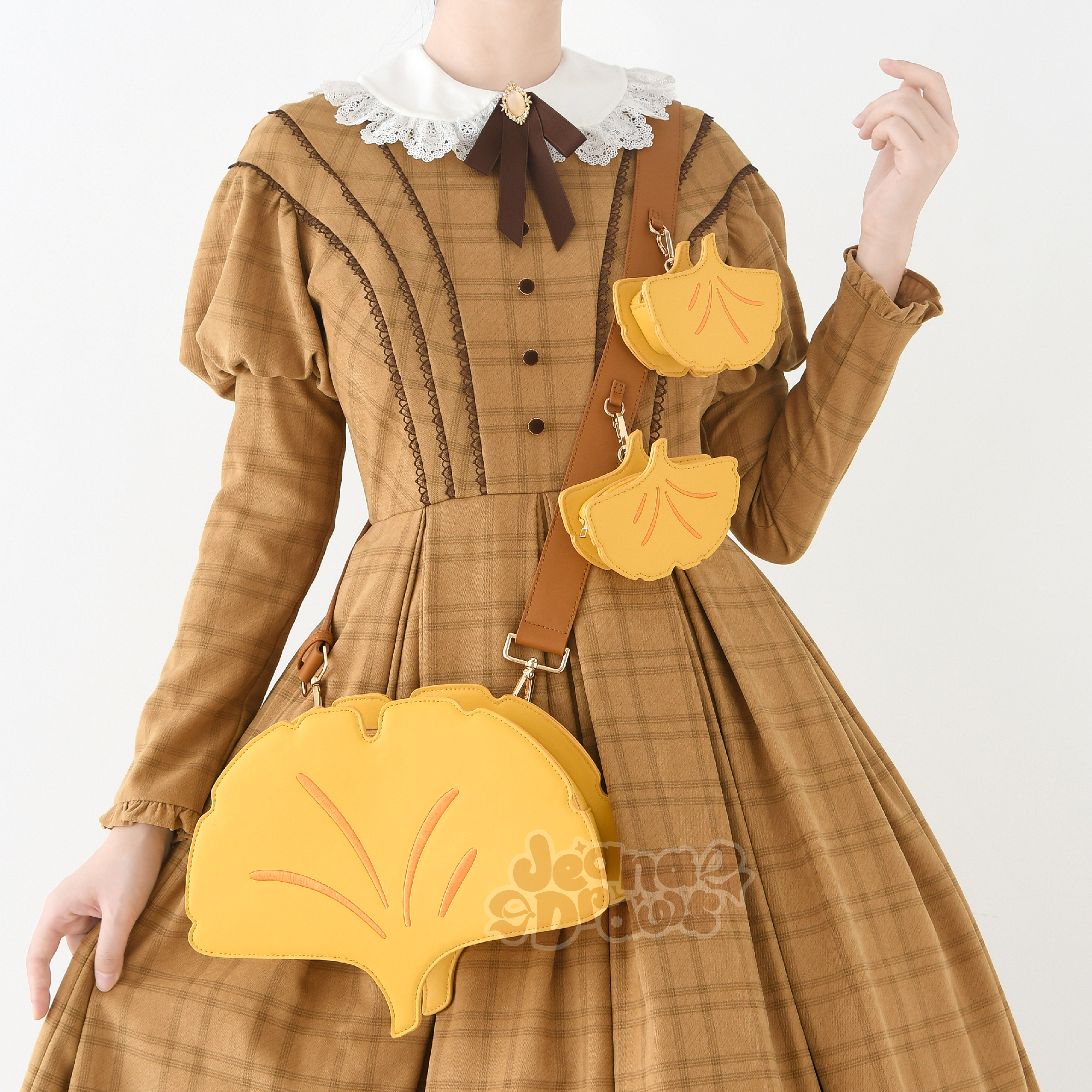 Ginkgo Dangle Bag Set