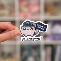 Go Weeyums Hamster Sticker