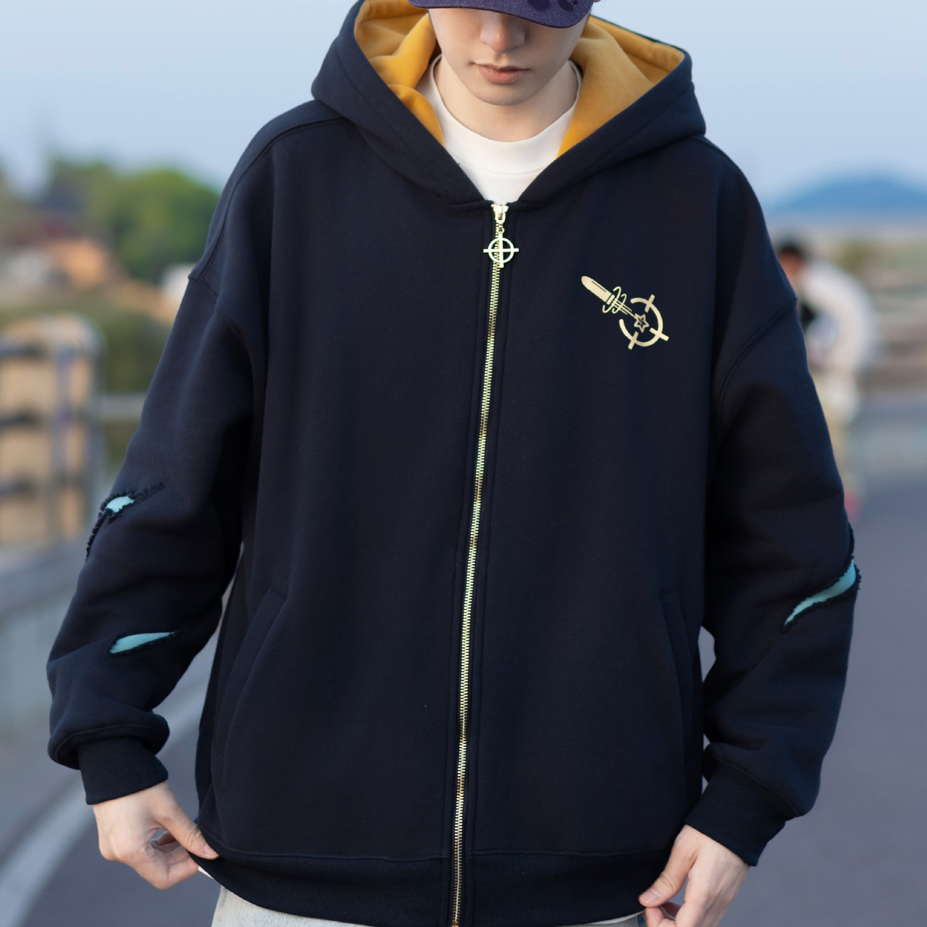 DAD Zip Up Hoodie