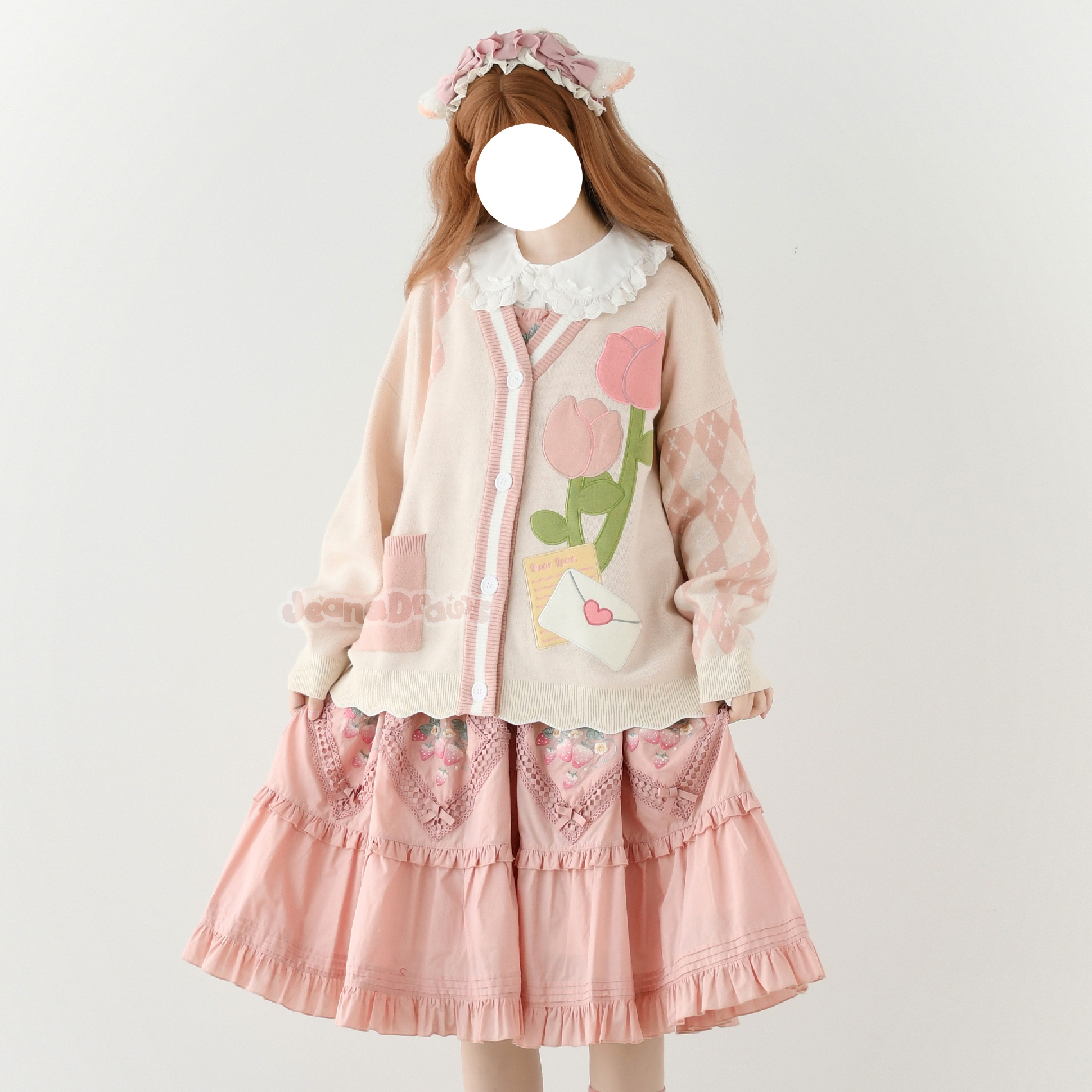 Tulip Letter Cardigan