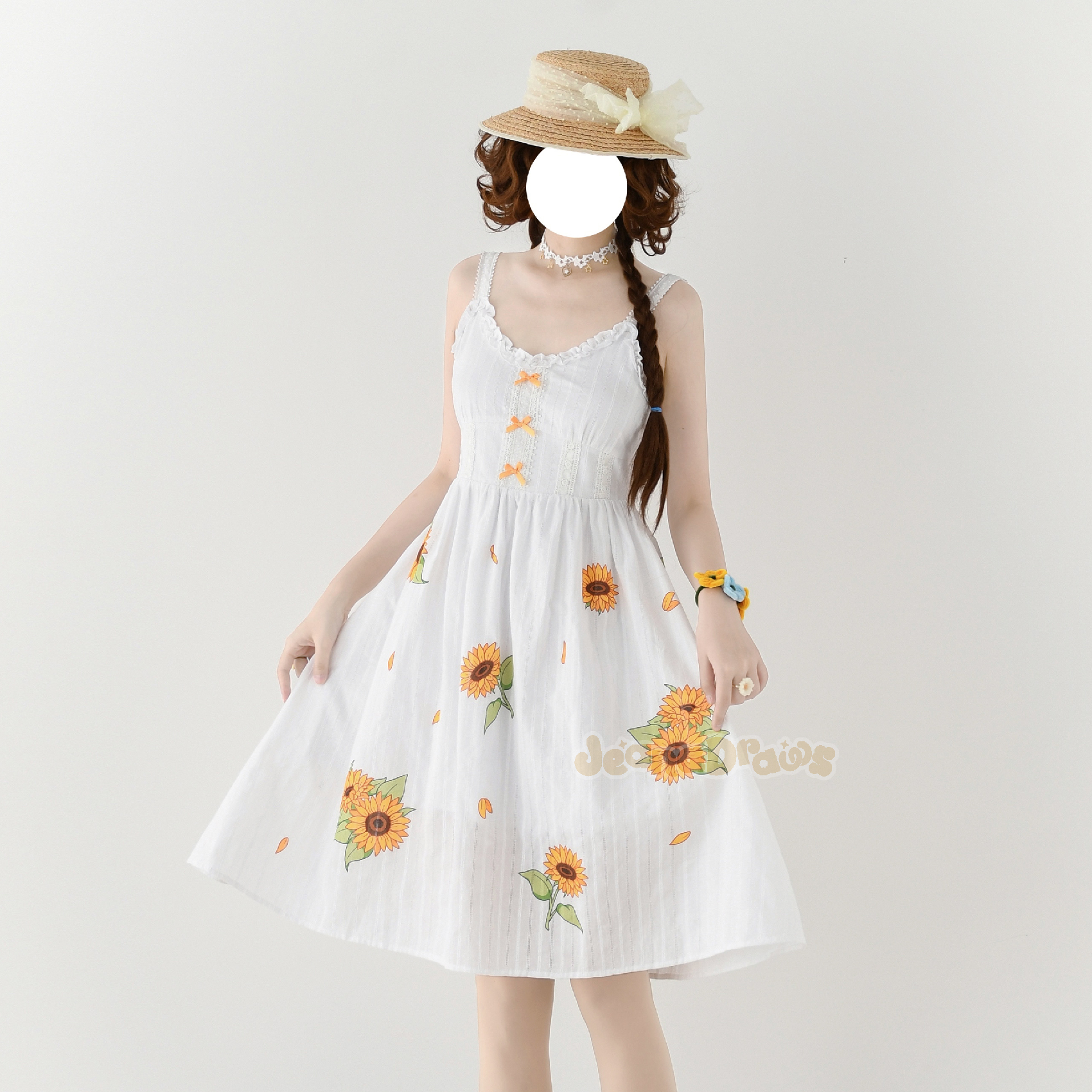 Sunflower Dress – JeanaDraws Sunflower Dress – JeanaDraws