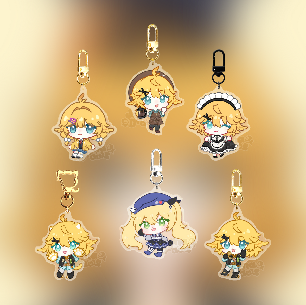 Dokibird Keychain