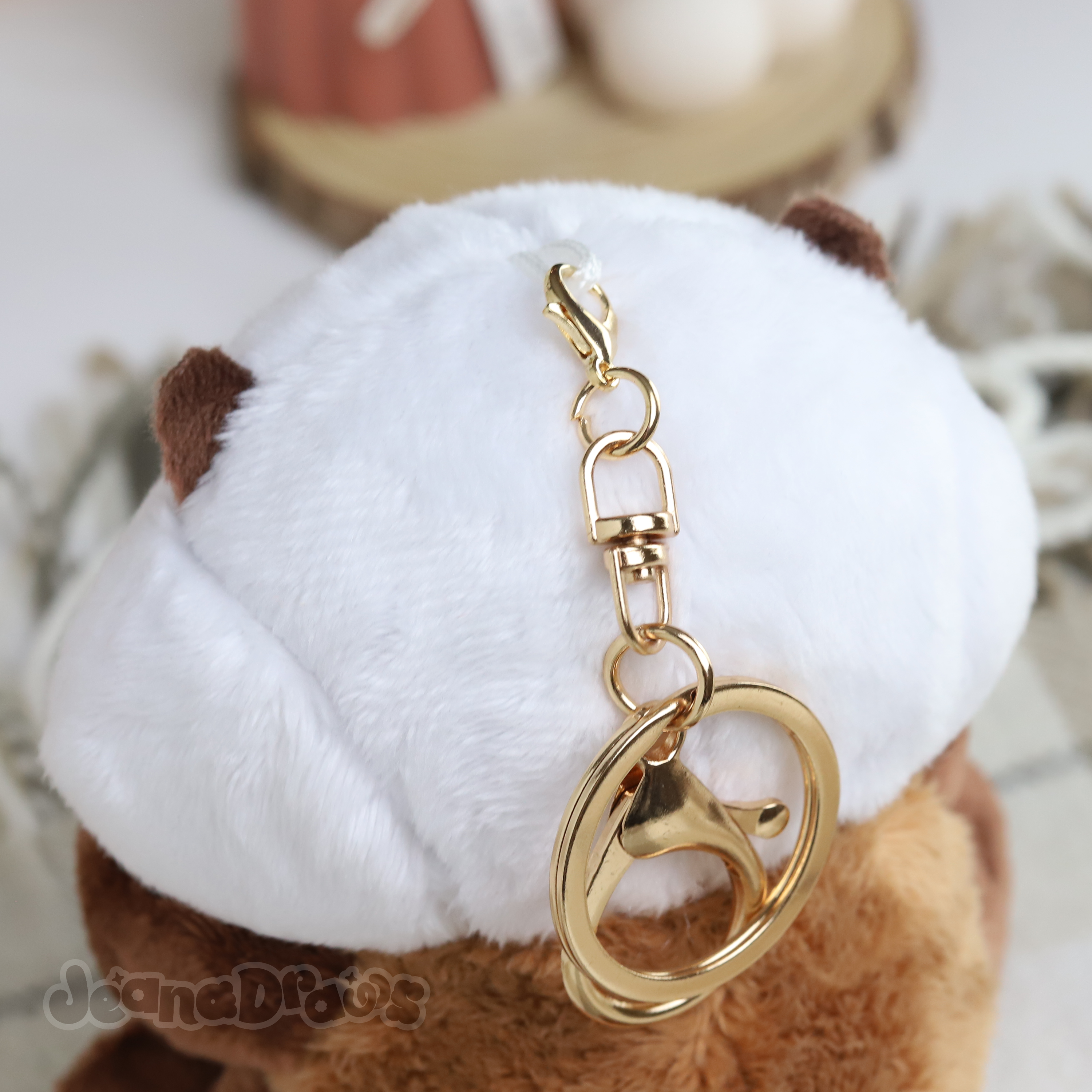 Lakko Otter Plush Keychain