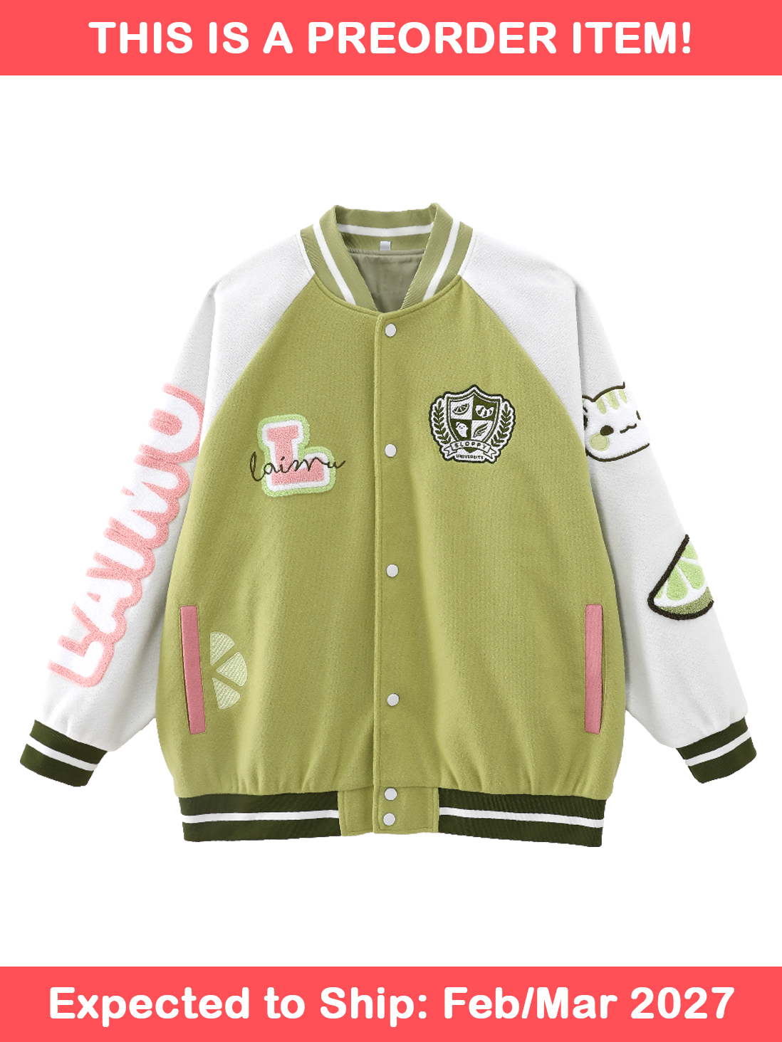 [PREORDER] Laimu Varsity Jacket