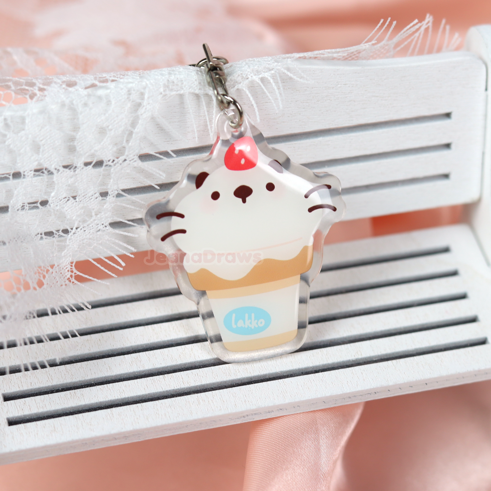 Lakko Cone Acrylic Keychain