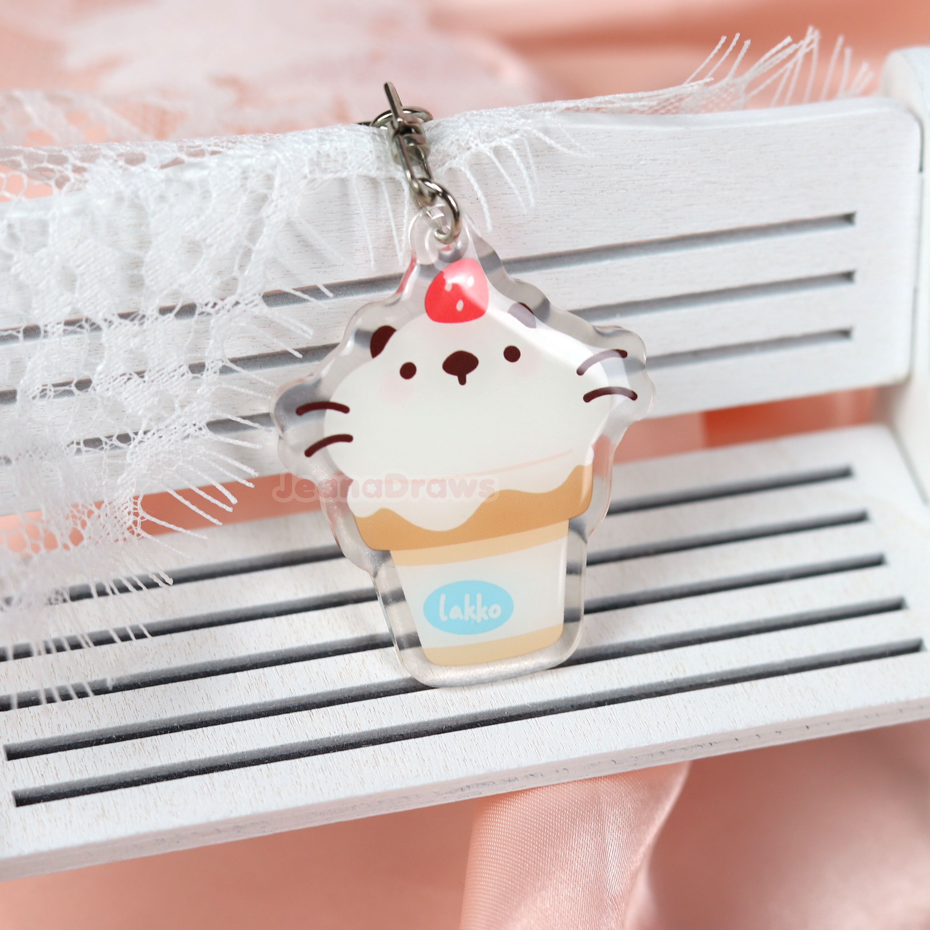 Lakko Cone Acrylic Keychain