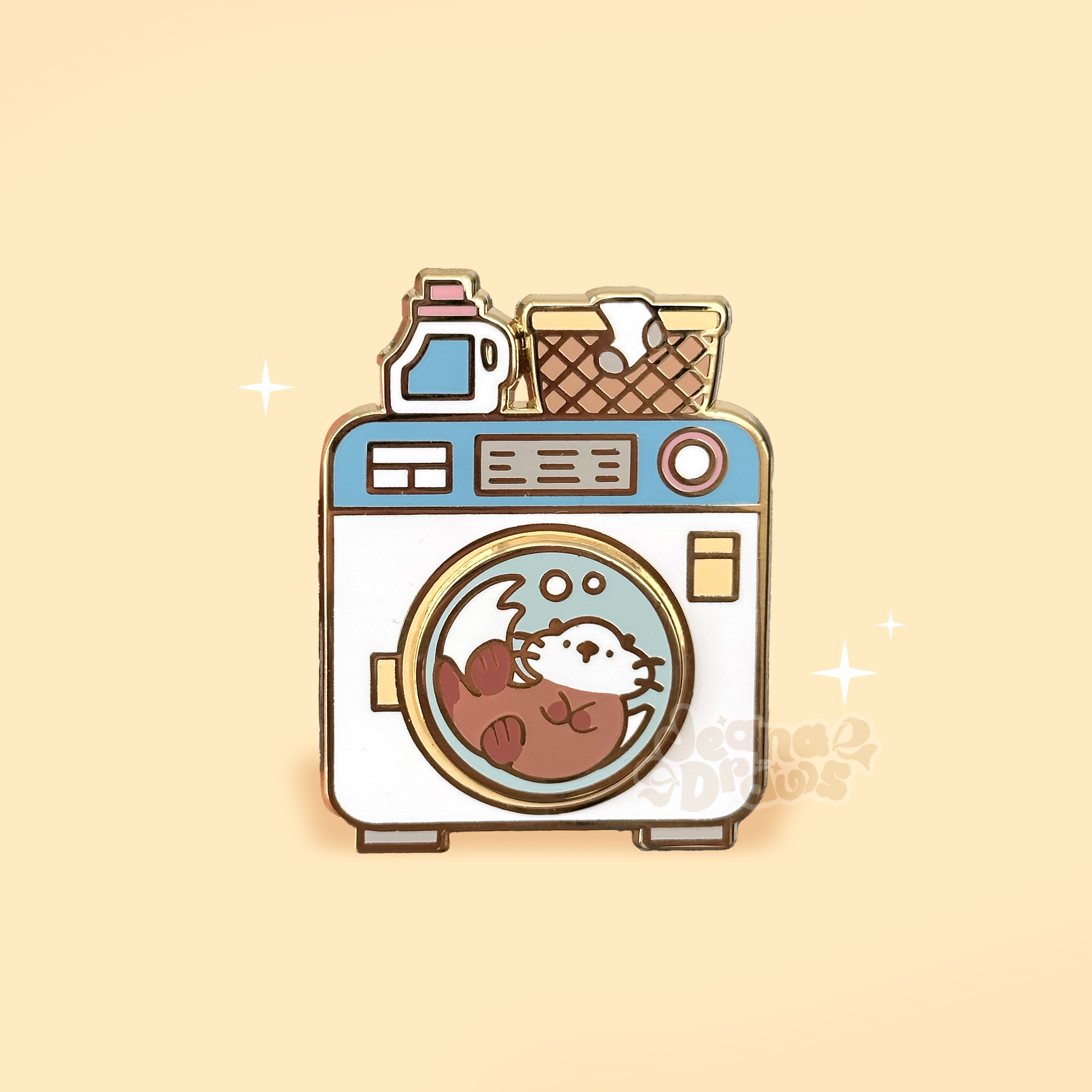 Oct Patreon Pin - Laundry Lakko