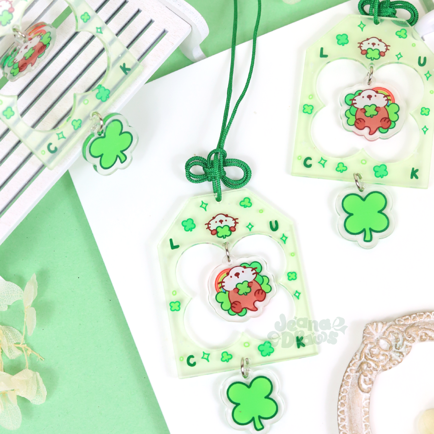 Lakko Otter Omamori Keychain – JeanaDraws Lakko Otter Omamori Keychain – JeanaDraws