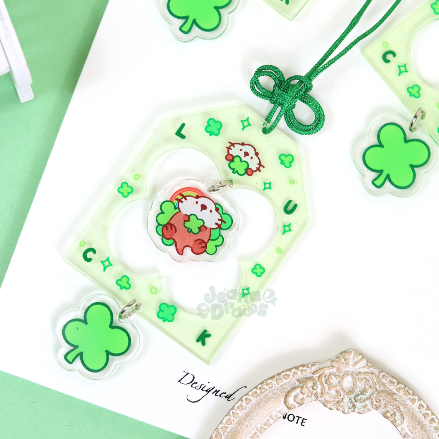 Lakko Otter Omamori Keychain – JeanaDraws