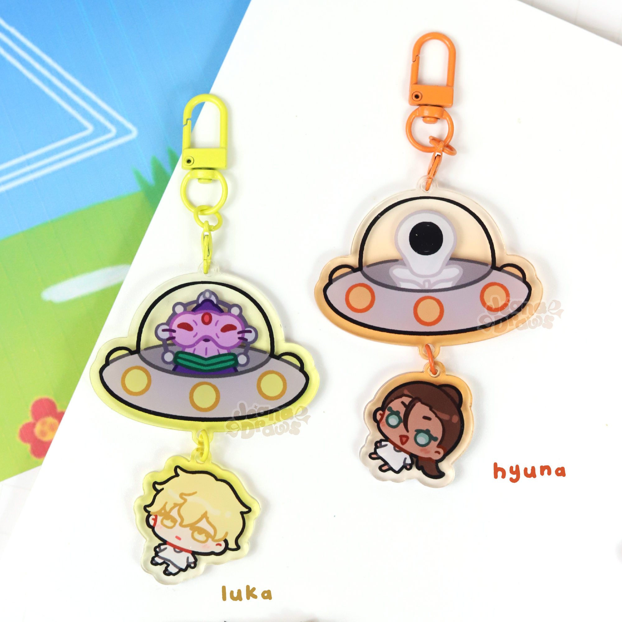 KL限定 ALIEN STAGE ヒョナ ルカ phone charm ALIEN STAGE
