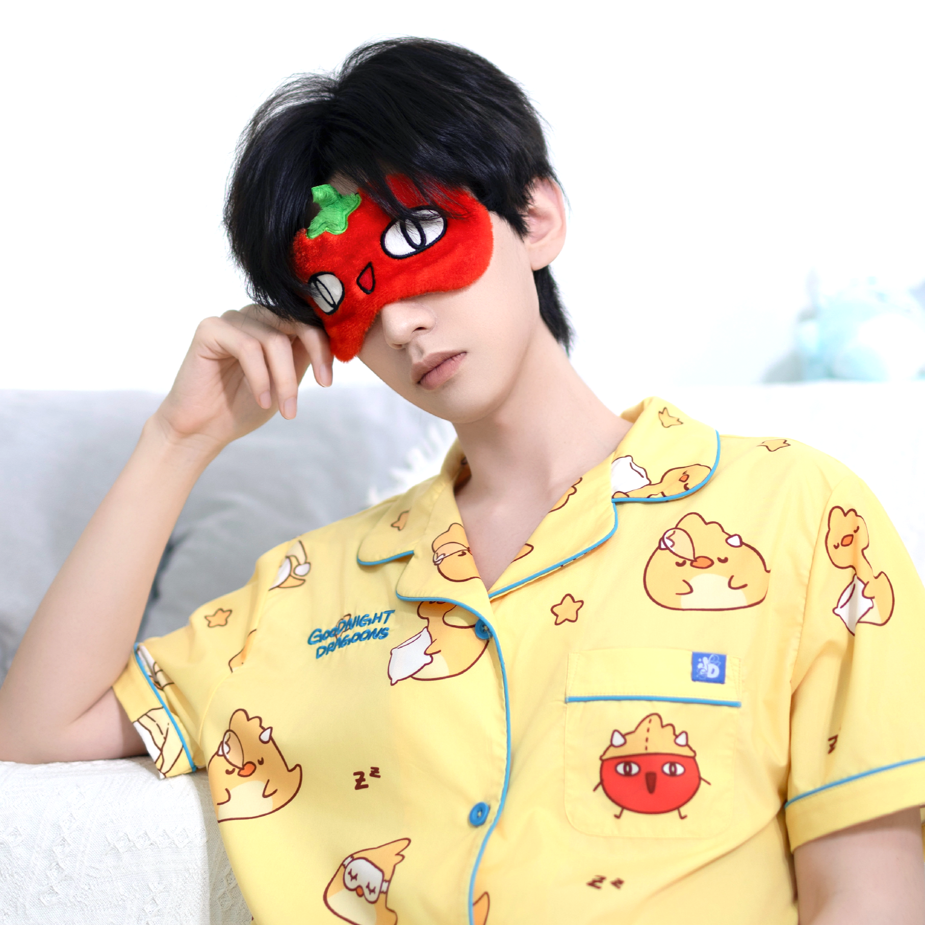 [PREORDER] Dokibird Pajama Set + Eye Mask Bundle
