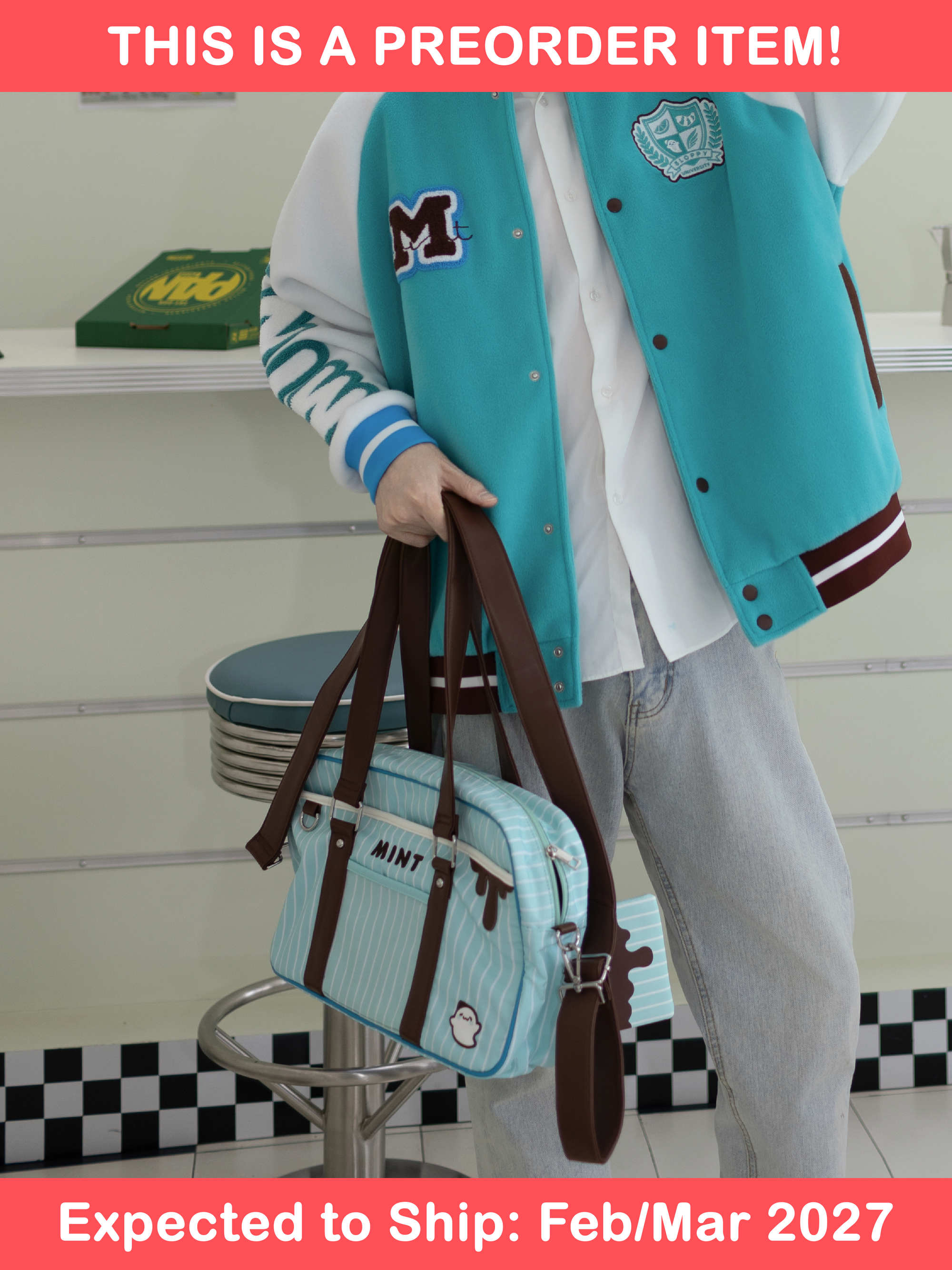 [PREORDER] Mint School Bag